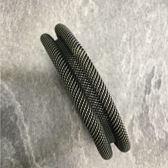 Jewelry - Vintage MFA Mesh Bangle Bracelet